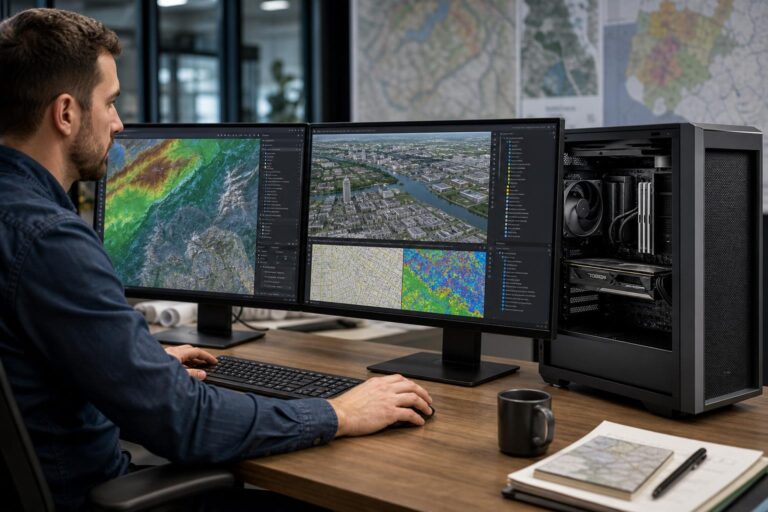 Best GIS Workstation: PC Specs for ArcGIS Pro, QGIS, and Large Spatial Data