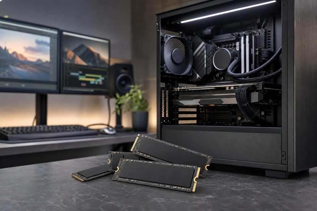 How Much SSD Storage Do You Need for a Gaming PC or Workstation?