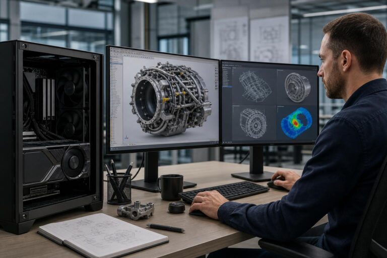 Professional GPU vs. Gaming GPU for CAD, Engineering, and 3D Workstations