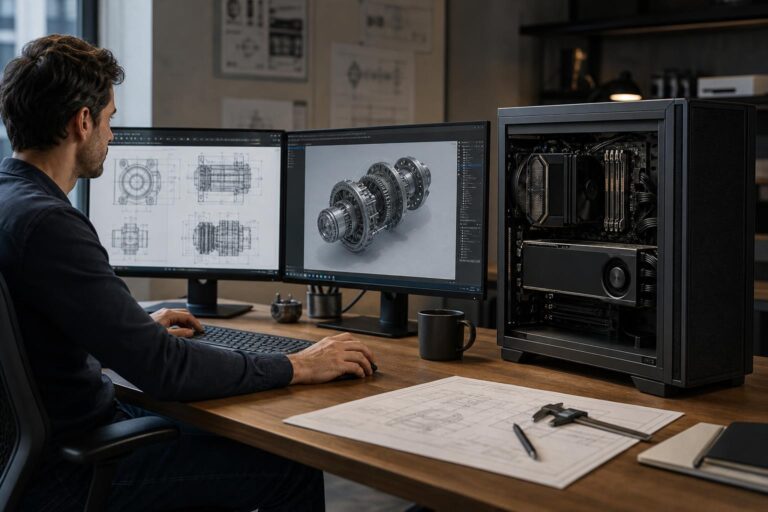 Professional GPU vs. Gaming GPU for CAD, Rendering, and Engineering Workstations