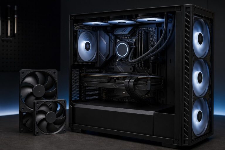 How to Choose PC Case Fans: Airflow, Size, Static Pressure, and Setup Explained