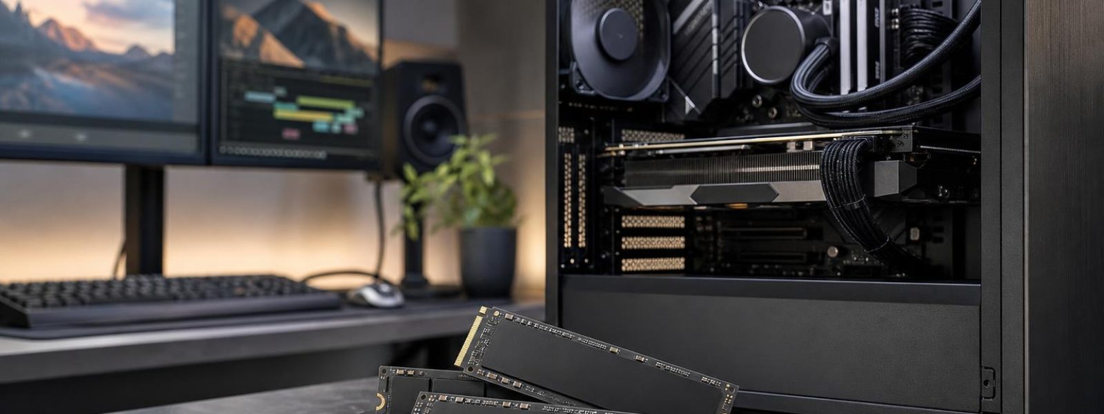 How Much SSD Storage Do You Need for a Gaming PC or Workstation?