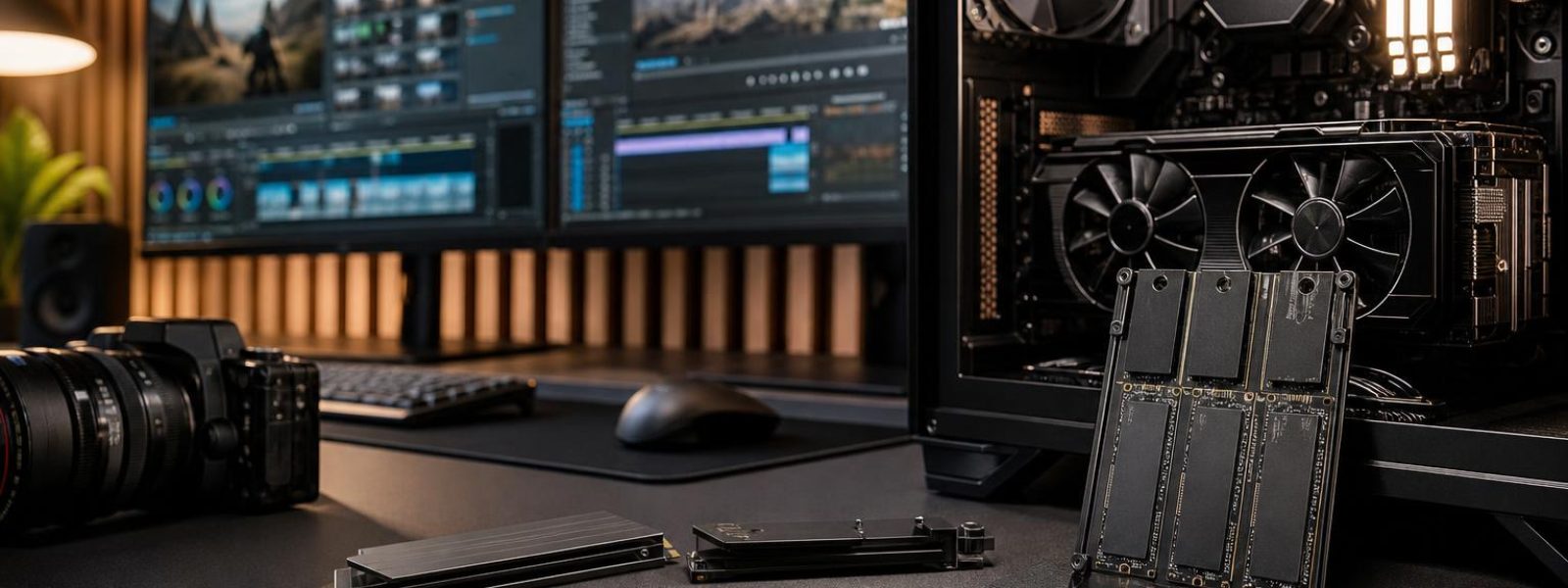 How Much SSD Storage Do You Need for a Gaming PC or Workstation?